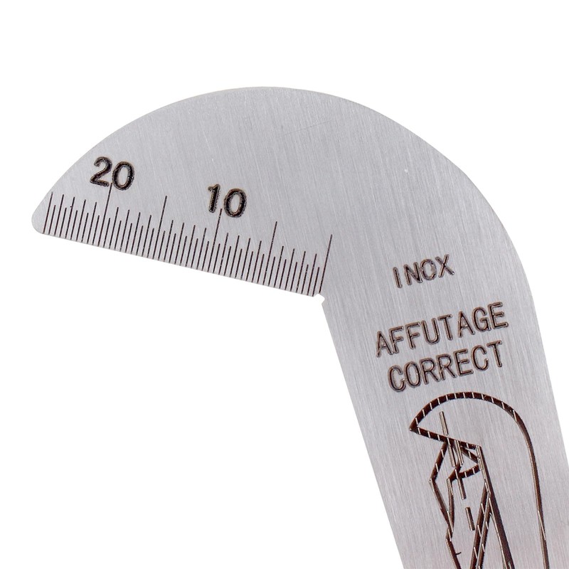 Smgda Drill Bit Gauge, 118 Degree Angle Drill Sharping Tools,