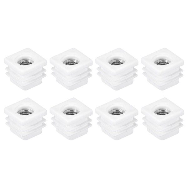 QUARKZMAN Square Tubes, Pack of 16, 20 x 20 mm,