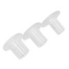 24 Pairs High Heel Protector Transparent PVC Heel Cover Repair