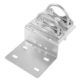 Tofficu Outdoor Antenna Mount Bracket Durable Pole Mounting for Wireless Antennas for Outdoor Applications Easy Installation Bolt Clamp