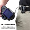Spider D193591 X Holster Set Leichtes Hüft-Tragesystem für spiegellose Kameras