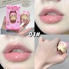 Petansy Cute Lip Gloss for Girls, 4Pcs Fruity Flavors Moisturizing