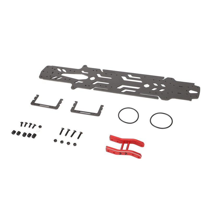 RC Car Chassis Plate Narrow Vertical High Traction Carbon Fiber