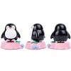 YGMONER Penguin Solar Dancing Toy Animal Solar Powered Shaking Dolls