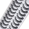 3D False Eyelashes, Natural Eyelashes, Pure Handmade Natural Look, Fluffy