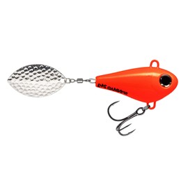 SpinMad Jigmaster 24g Jig Spinner Lead Head Spinner Colour Favourite Bait: Carrot