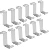 12 Pcs Over The Door Hooks Stainless Steel Hook Hangers