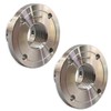 Hurricane Turning Tools, 3" Steel Faceplates For Wood Lathe, 1