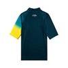 Billabong™ Contrast C4MY60BIP2 Short Sleeve Rash Guard with UPF 50