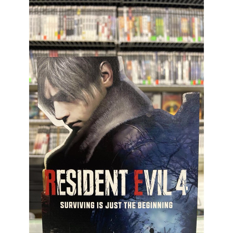 Resident Evil 4 Remake Standee Countertop Display