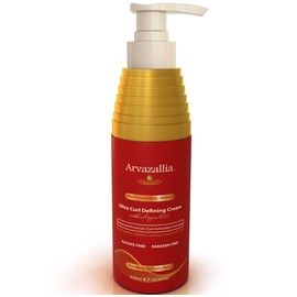 Arvazallia Ultra Curl Defining Cream with Argan Oil for Wavy and Curly Hair