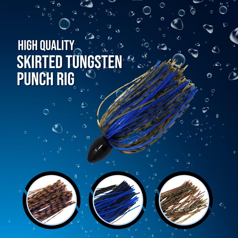 Reaction Tackle Tungsten Punch Rig/Punch Weight - 3/4oz - Okeechobee