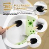Duck Toilet Brush and Holder Set - Ceramic Bathroom Toilet