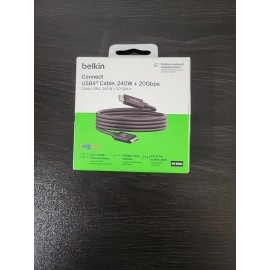 Belkin INZ004TT1.2MBK Usb4 240w 20gbps 1.2m Cable W11cabl