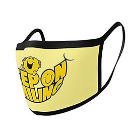 Pyramid International Mr Men (Mr Happy) Face Covering, Multi
