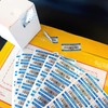 Barcode Security Labels Dumb Silver PET Warranty Void Sticker with