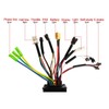 24V 36V 48V Sine Waving Controller Thumb Throttle PAS LED