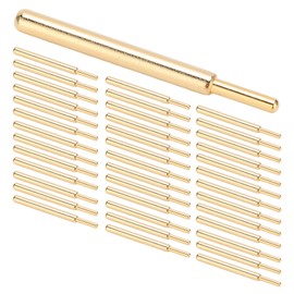 50Pcs Spring Needle Round Head 3.2mm Stable Test Probe for Electronic Components