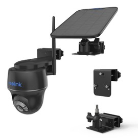 VOMENC Gutter Bracket Mount for Reolink Argus PT 3MP/4MP/5MP/2K,Reolink Argus PT 4K/8MP, Reolink Go PT Ultra Camera and Solar Panel (1pack,Black)