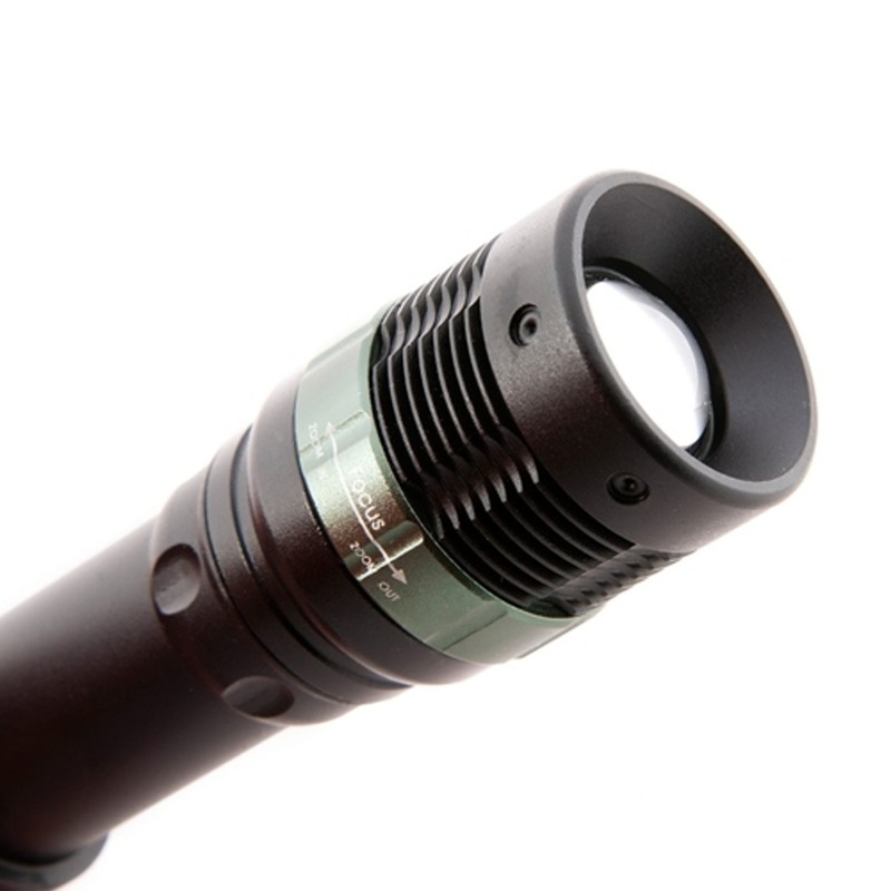 Dorcy 130-Lumen Weather Resistant Optic Lens LED Flashlight with Nylon