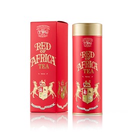 TWG Tea - Red of Africa Tea - Rooibos Tea - Lemon Balm Leaves & Marigold - Haute Couture Tin, 100g - Gift Set