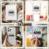 (3Pcs) ADHD Stickers Funny Sarcastic Quote Humor Motivational Inspirational Gifts
