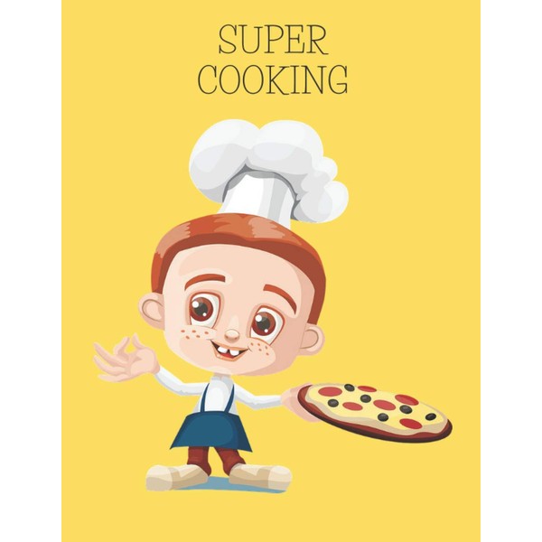 SUPER COOKING: FAST COOKING, Notes 8.5x11, 150page, noBleed, Slimming exercises,
