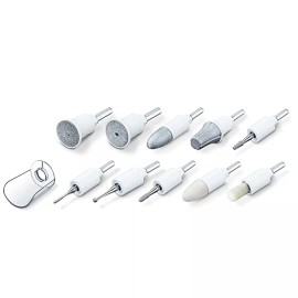 Beurer Manicure Pedicure Replacement 10-piece Attachment Set for MP32/42/64 NEW