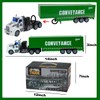 CALEST Remote Control Semi Truck with Trailer, 14" 1:48 Trailer