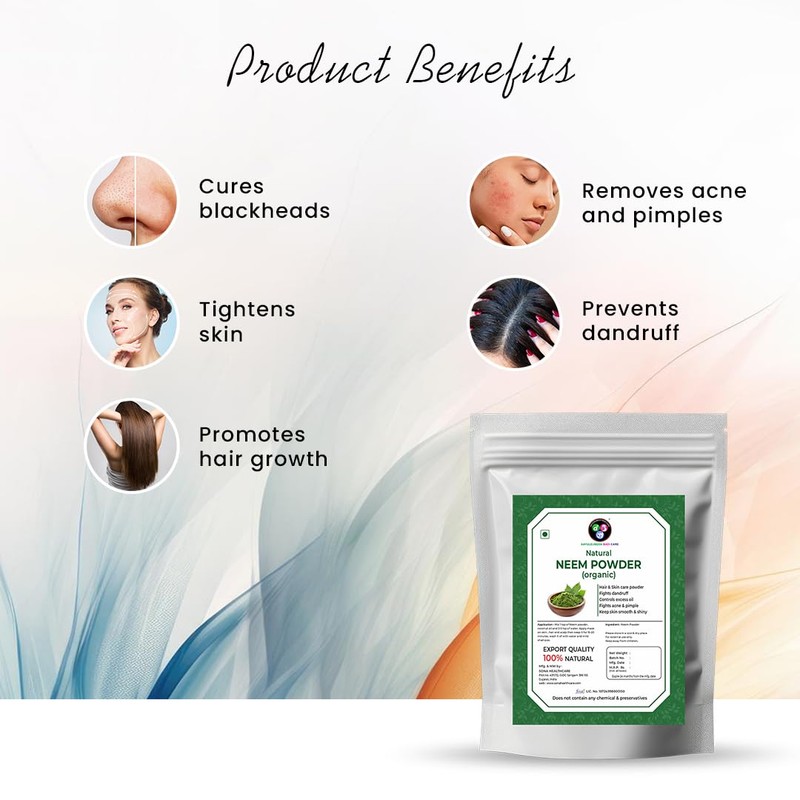 Aayuleubeda Badi Care Abc Neem Leaves Powder For Skin &
