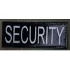 Unbranded SECURITY LARGE REFLECTIVE TAG POLICE ARMY TACTICAL HOOK PATCH