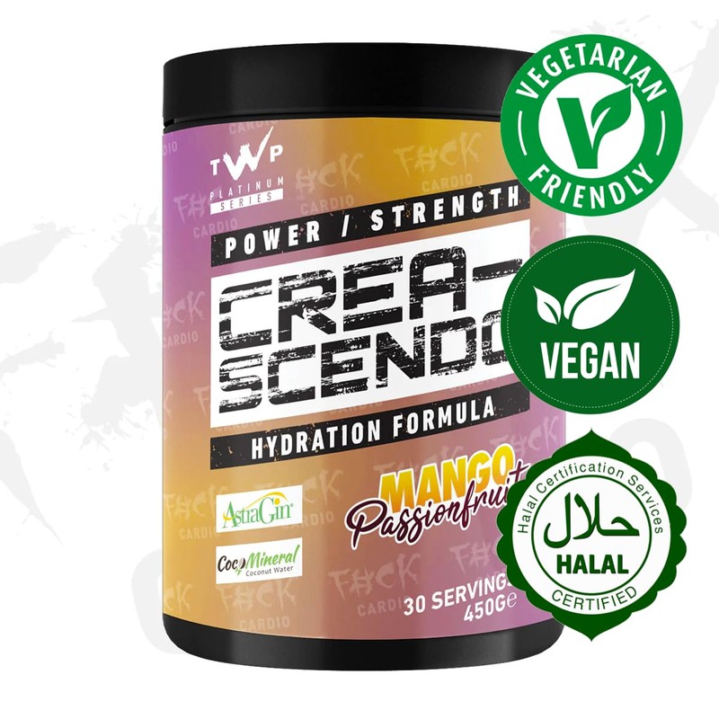 TWP Nutrition Platinum Series Crea-Scendo Creatine Powder, 470g / 250g