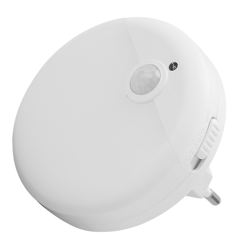 Smart Night Light PIR Motion Sensor LED Plug in Bedside
