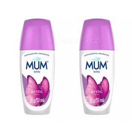 MUM 2 Mum Bolita Desodorante Antiperspirant Deodorant Mystic 60g 53 ml