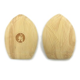 木彫 of Buddhist Buddha/Buddha 香合 普賢菩薩 Tsuge 17520