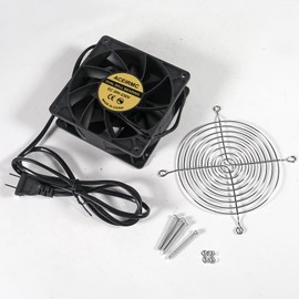 2pcs EC Case Fan 120mm x 38mm Ball Bearing AC 110V 115V 120V 220V 240V Brushless Cooling Fan