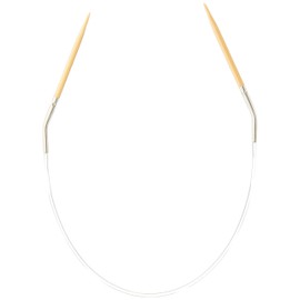 Clover Bamboo Circular Knitting Needles Takumi, 9-Inch Size 1