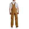 Carhartt Men'sRelaxed Fit Duck Bib Overall Carhartt Brown,L36-W34