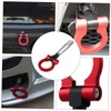 SOLUSTRE Trailer Hitch Front Bumper Towing Rings Automobile Tow Hook