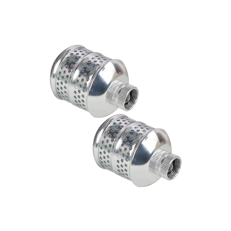 Gentle Garden Bubbler Sprinkler Heads - 2 Pack Aluminum Diffusers