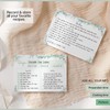 Pack of 50 Recipe Cards - 4x6 Inches, Double-Sided Blank