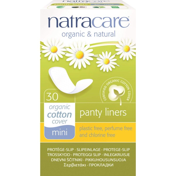 Natracare Panty Shields 30 Ct, 8 Pack (240 Liners Total)