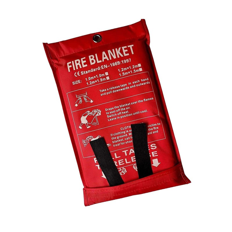 MantraRaj Large Fire Blanket Home Office Safety Quick Release Safety