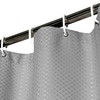 AooHome 75 Inch Long Shower Curtain, Durable Polyester 72" Width