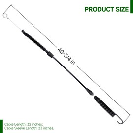 Anvpkun 946-05124A 746-05124A Deck Engagement Clutch Cable Replacement Compatible with Craftsman Cub Cadet MTD Troybilt Huskee Murray Troy Bilt Yard Machines Yard-Man Lawn Mowers