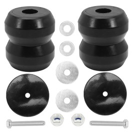 Taesayl Gmrck15s Suspension Rear Helper Springs Kit Compatible with Silverado 1500 Sierra 1500 Truck 1999-2021