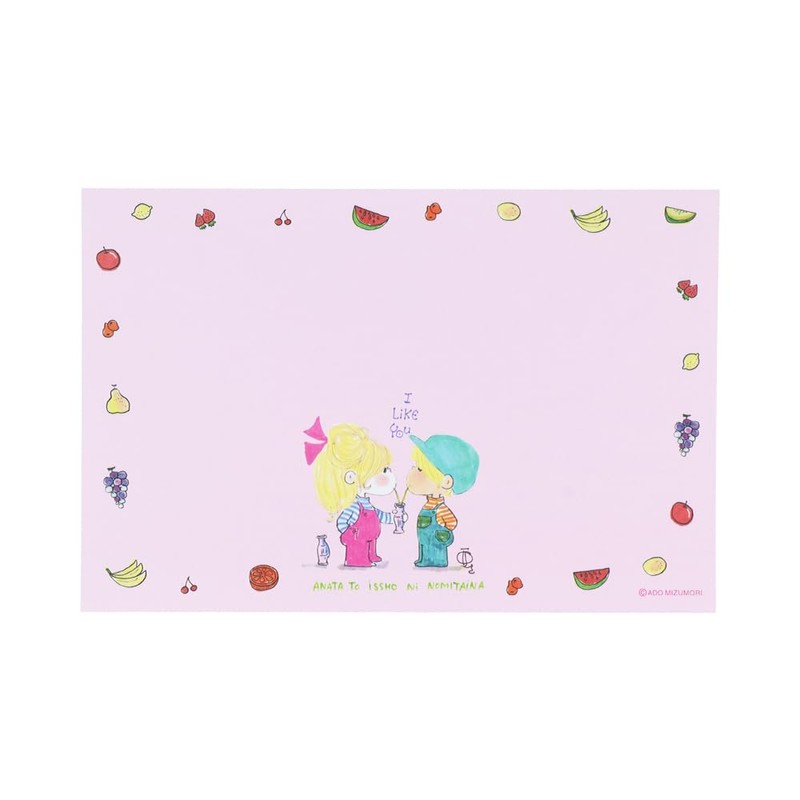Sunstar Stationery Ado Mizomori Goods Letter Set Fruit 2 S8908141
