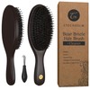 Hair Brush for Men and Women - Premium Boar Hairbrush
