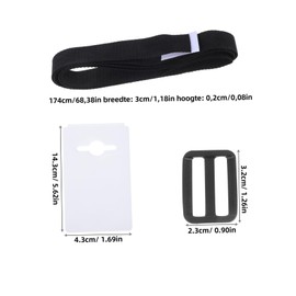 BESPORTBLE Swimming Pool Cover Reel Replacement Parts Solar Cover Holder Reel Sleeves and Clips for Easy Pool Maintenance