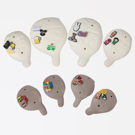 FRANKTECH Golf Club Covers Pins, 10pcs or 25pcs PVC Plastic Decoration Charms, Funny Add On, Compatible to Golf Head Covers (15PCS, PET Dog)